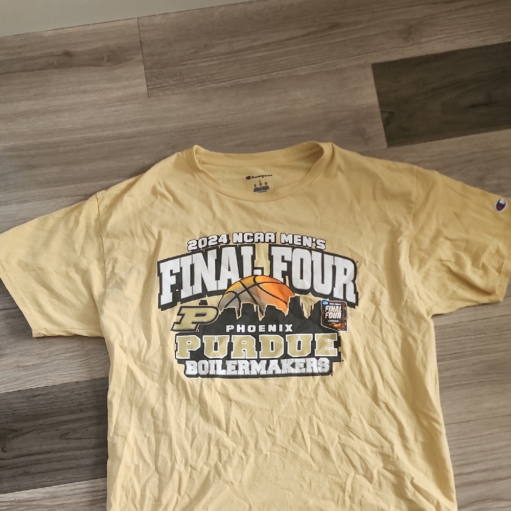 Champion Men's Yellow Final Four T-Shirt